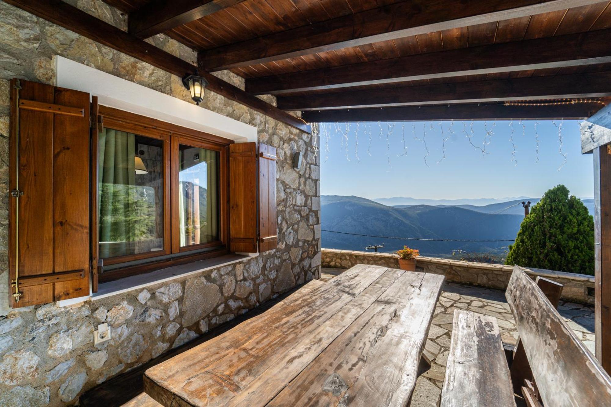 Rock Dandy Deluxe Chalet In Arachova - Delphi, Sauna, Prv Parking, Amazing View Kültér fotó